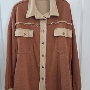 POL Shirt Jacket sz MED